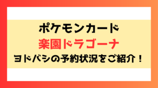 【楽園ドラゴーナ】 ヨドバシ予約いつから？予約方法についてもご紹介！